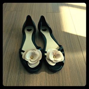 SOLD * Cutest Melissa Jelly Flats 🖤🖤